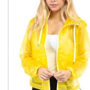 Classic Yellow Rain Jacket